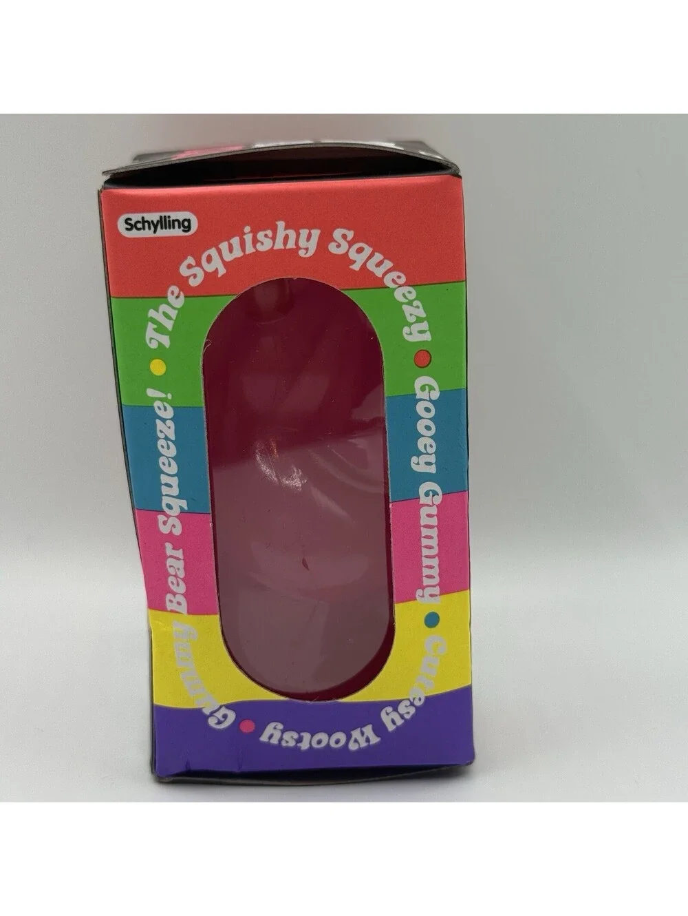 Schylling - Needoh Gummy Bear: Pink *See Photos/Description* Viral Squishy RARE